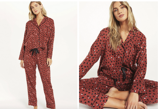 Z SUPPLY Dream State Heart PJ Set