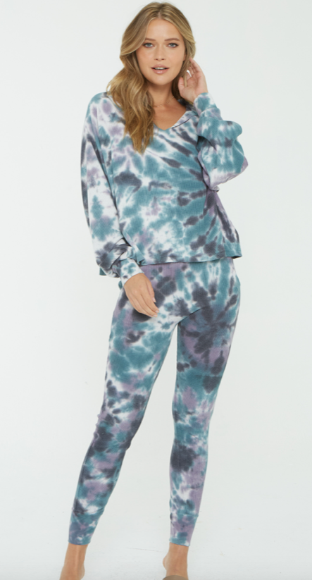 PROJECT SOCIAL T ROLLING TIE DYE THERMAL PANT