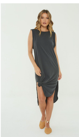 PROJECT SOCIAL T EASY TWIST SLEEVELESS DRESS