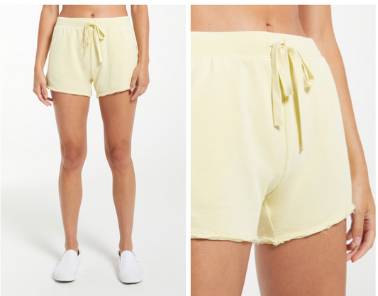 Z SUPPLY MARINA WASHED SHORT IN KEY LIME