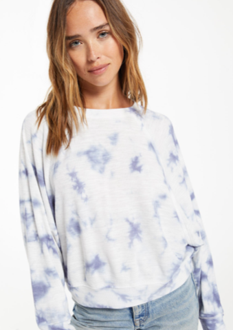 Z SUPPLY CLAIRE CLOUD TIE-DYE TOP