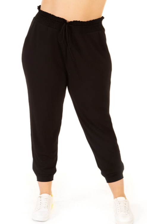 DEX S21 PLUS PULL ON KNIT DRAWSTRING WAIST JOGGER