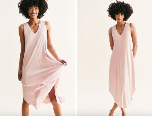 Z SUPPLY REVERIE MIDI DRESS IN SOFT LILAC