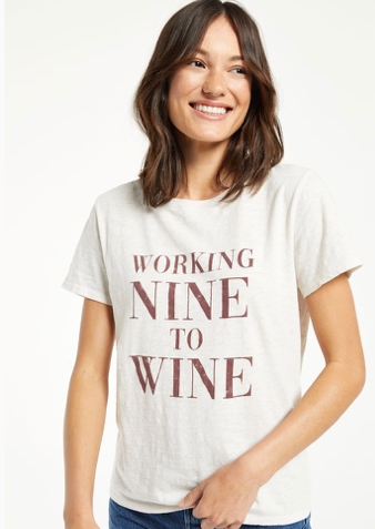 Z SUPPLY Easy Wine Tee