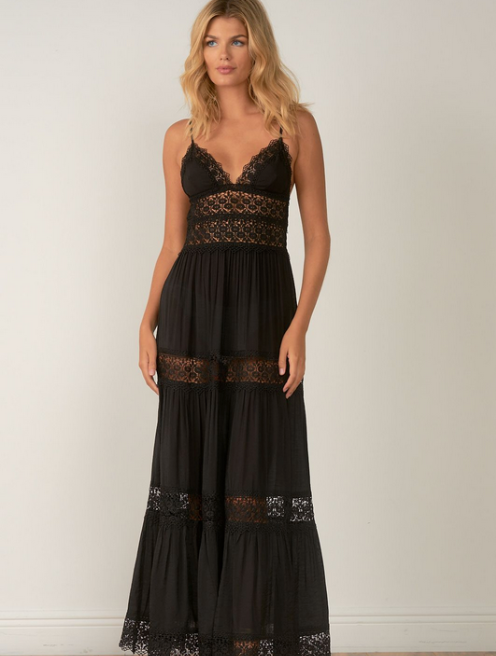 ELAN RESORT21 11 Maxi Lace Tiered