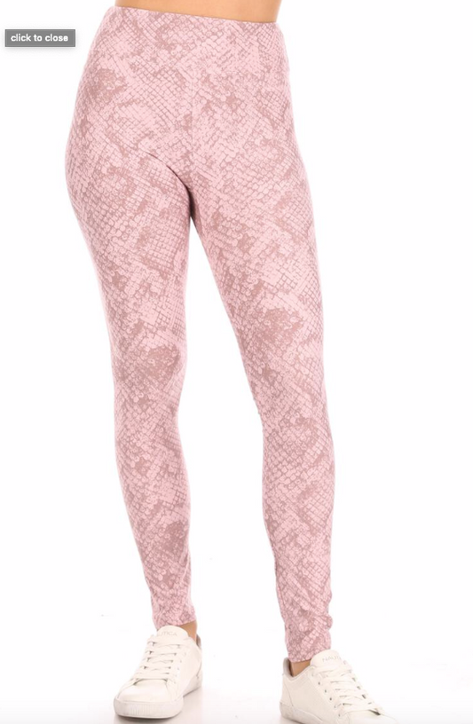 SUZETTE SNAKE PRINT LEGGING