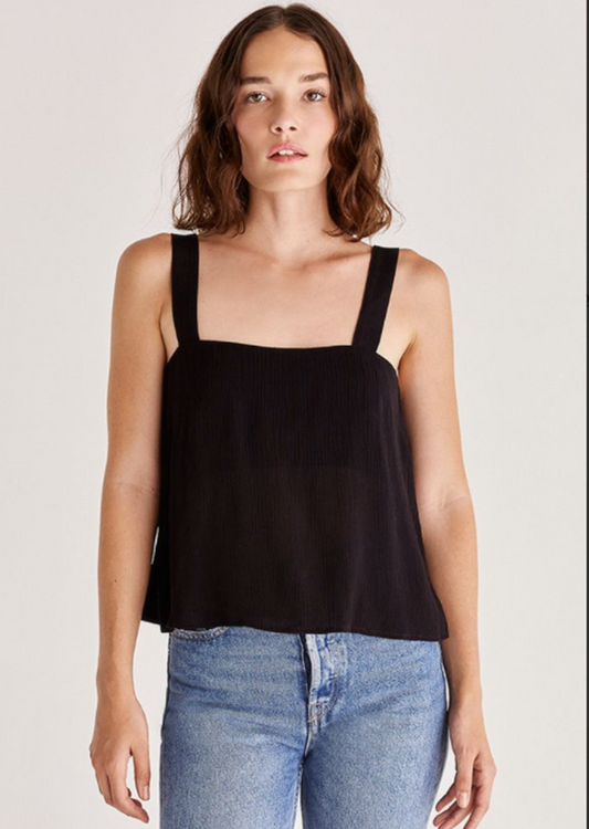 Z SUPPLY ANISTON TOP IN BLACK