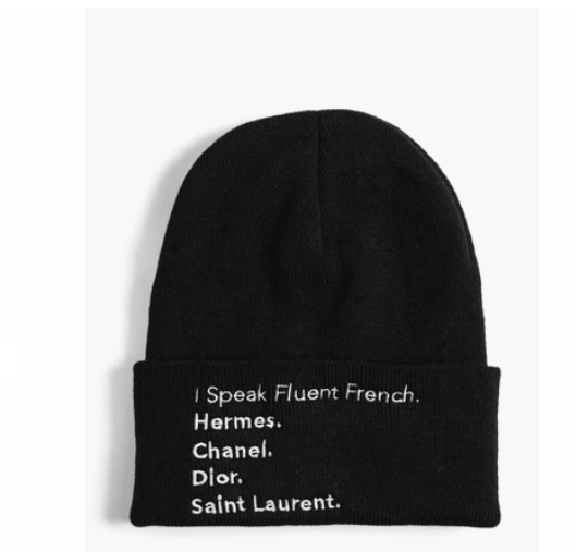 BEANIE FLUENT FRENCH