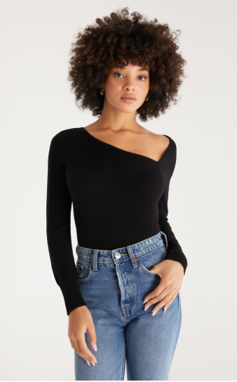 Z SUPPLY Karlie Asymmetrical Sweater