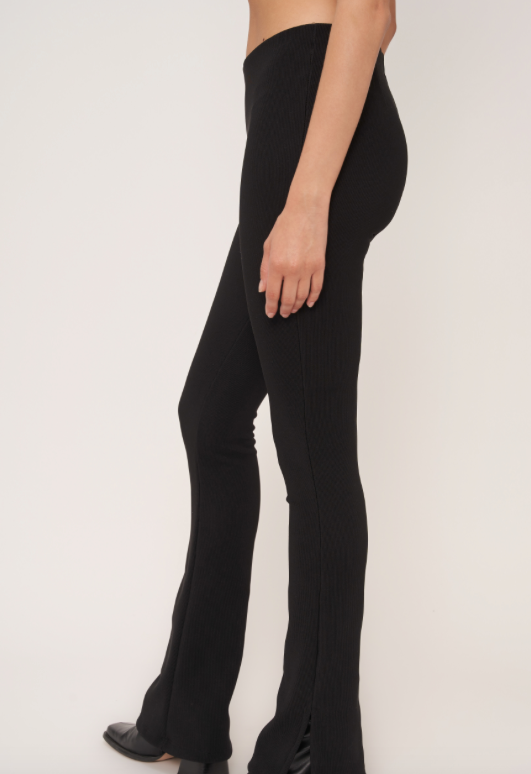 PROJECT SOCIAL T ROXY SIDE SLIT FLARED PANT