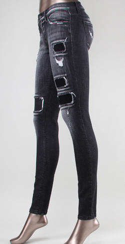 FLYING MONKEY 5 POCKET SKINNY JEANS L9095