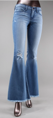 FLYING MONKEY FRAY HEM FLARE REGULAR RISE