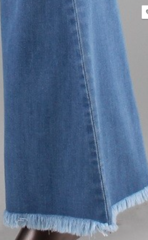 FLYING MONKEY FRAY HEM FLARE REGULAR RISE