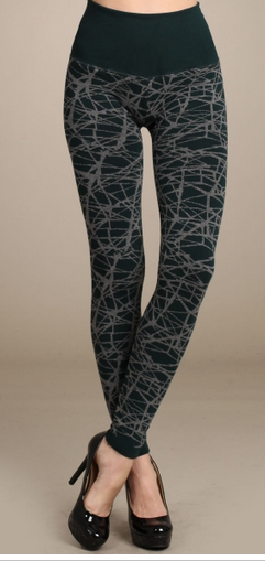 SPLATTER LEGGINGS IN BLACK ONE SIZE