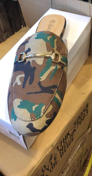 CAMO MULE IN BEIGE