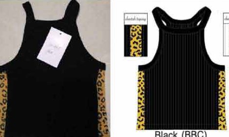 SUZETTE MIINI CROP WITH TAPING