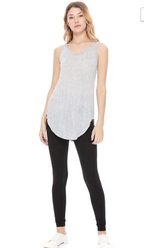 OPEN BACK SLEEVELESS SPRING TOP