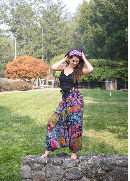 PUJARI PATCHWORK PANTS