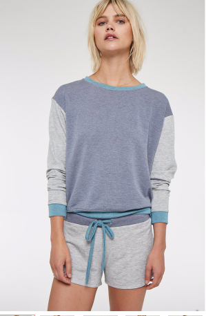 PROJECT SOCIAL T Arroyo Colorblocked Sweatshirt