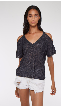 PROJECT SOCIAL T Cleo Cold Shoulder Tee