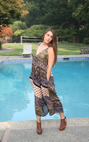 CLEMENTINA CREPE JUMPSUIT