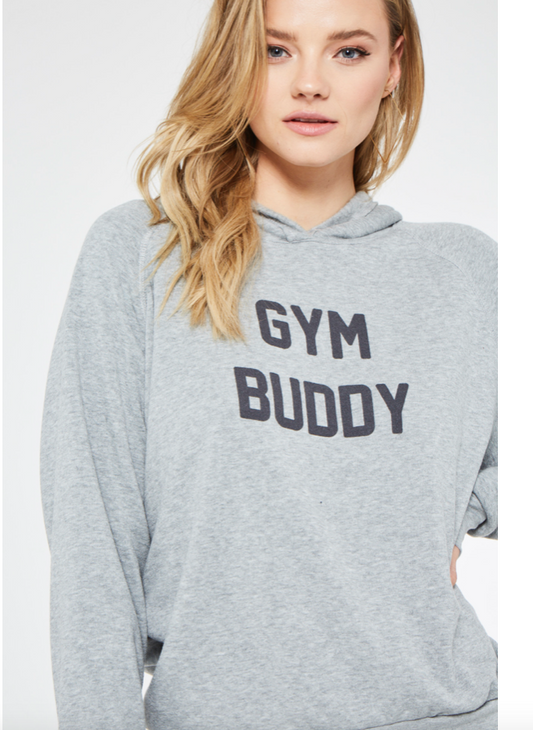 PROJECT SOCIAL T DRINKING BUDDY /WORKOUT BUDDY REVERSIBLE HOODIE