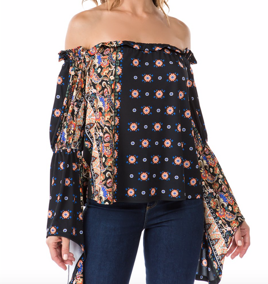 GINNI BELL SLEEVE TOP