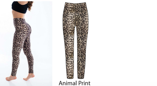 SUZETTE ANIMAL PRINT LEGGINGS