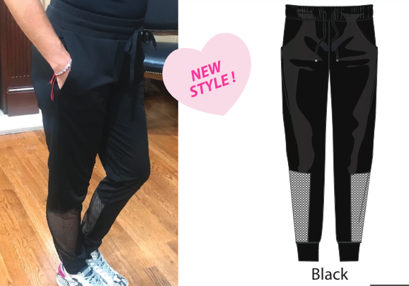 SUZETTE MESH JOGGERS