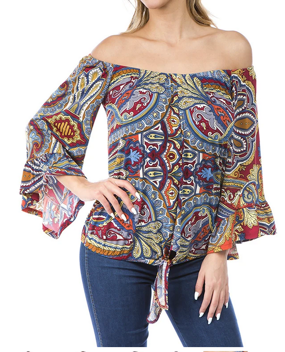 VAVA RUBI OFF SHOULDER TOP