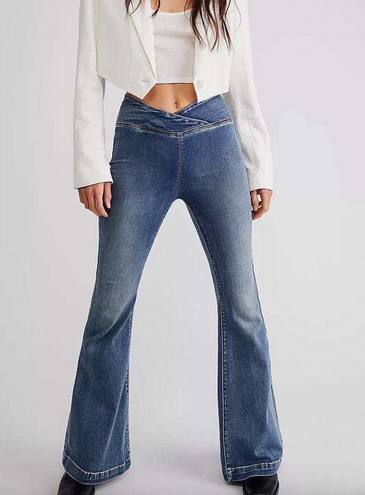 FREE PEOPLE Venice Beach Flare Jeans