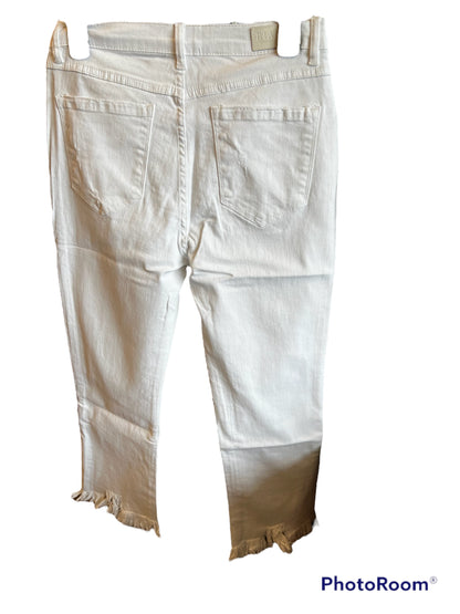 BIANCO FRINGE WHITE JEANS