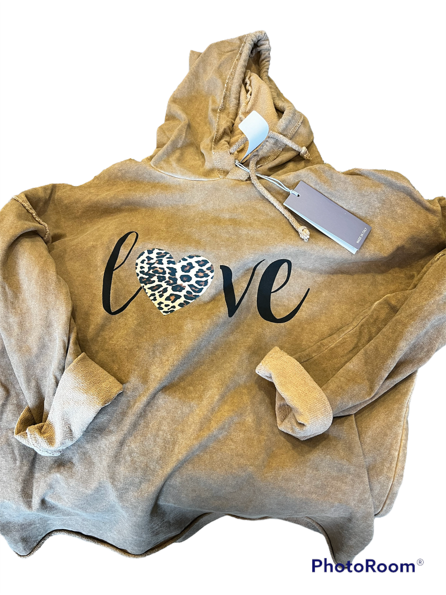 LOVE HOODIE O/S