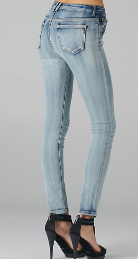 FADED WASH SKINNY JEAN