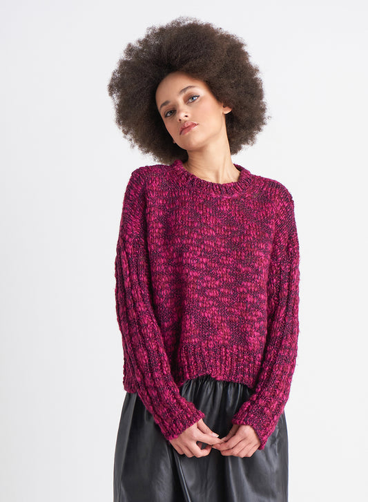 DEX F22 CHUNKY KNIT SWEATER