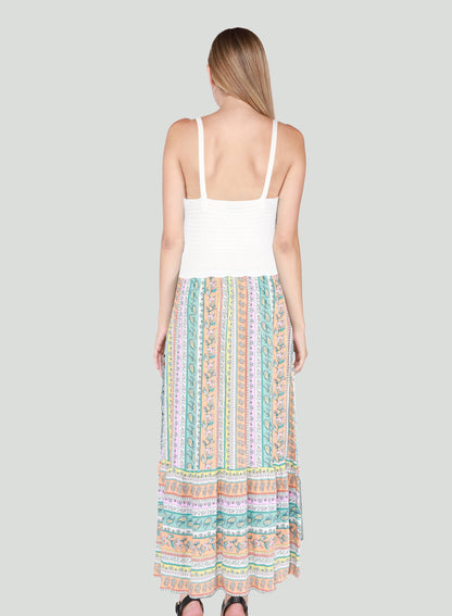 DEX SP23 CROCHET TOP MAXI DRESS